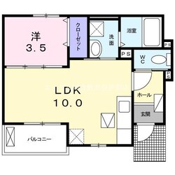 アンドロワ　アンソレイエの物件間取画像